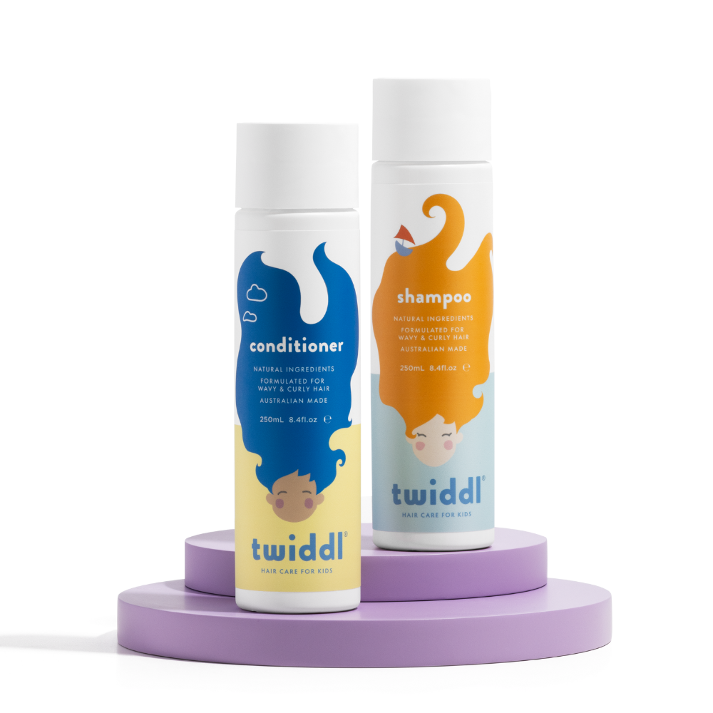 Twiddl Curl & Hydrate Wash Duo for Kids