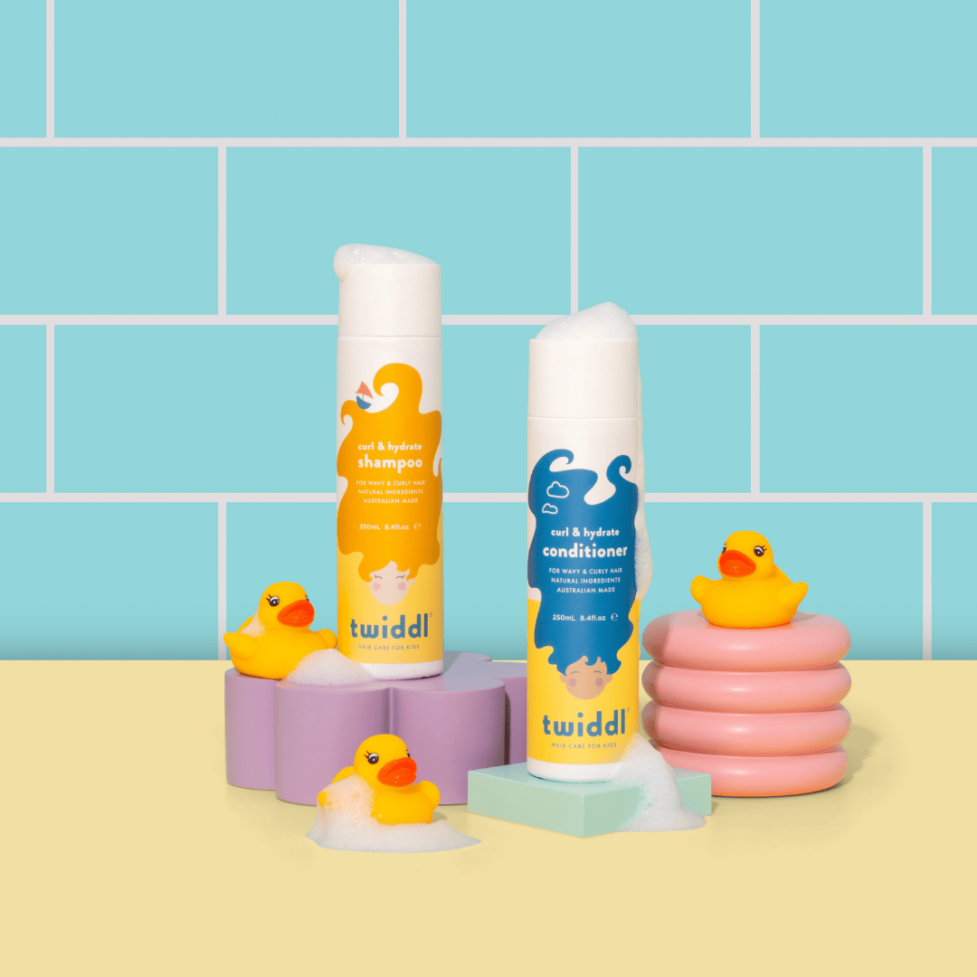 Twiddl Curl & Hydrate Wash Duo for Kids
