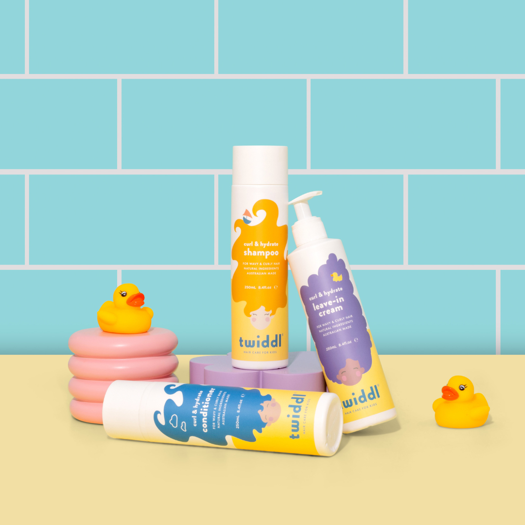 Twiddl Curl & Hydrate Leave-In Trio for Kids