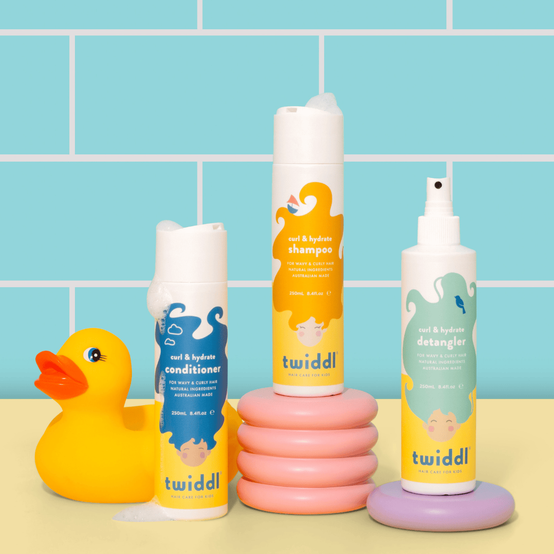 Twiddl Curl & Hydrate Detangling Trio for Kids