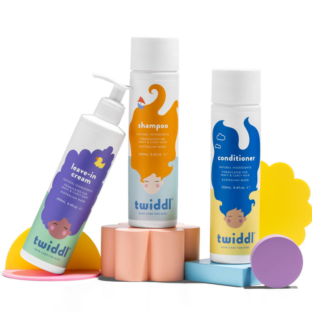 Twiddl Curl & Hydrate Leave-In Trio for Kids