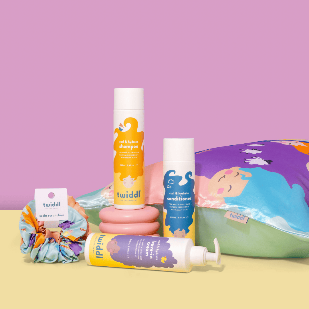 Twiddl Curl & Hydrate, Moisturise & Protect Bundle for Kids