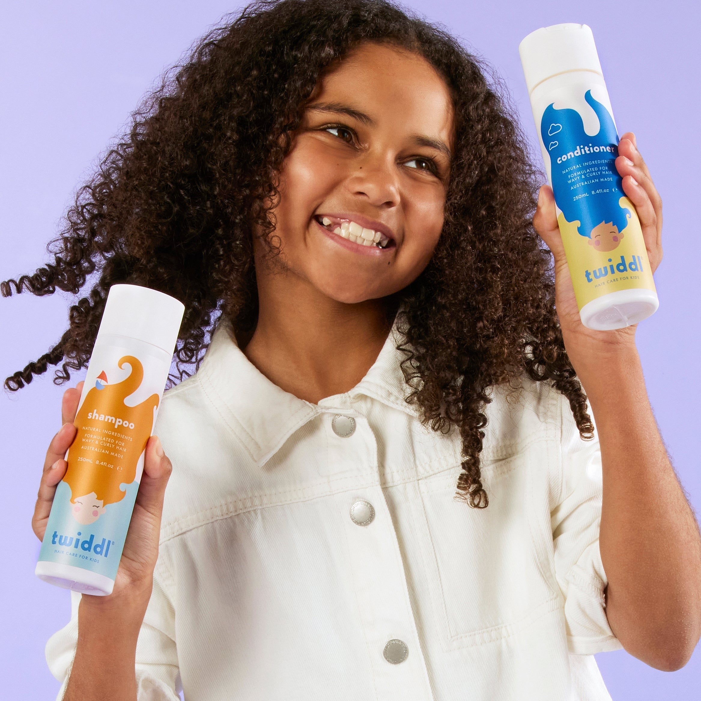 Twiddl Curl & Hydrate Wash Duo for Kids