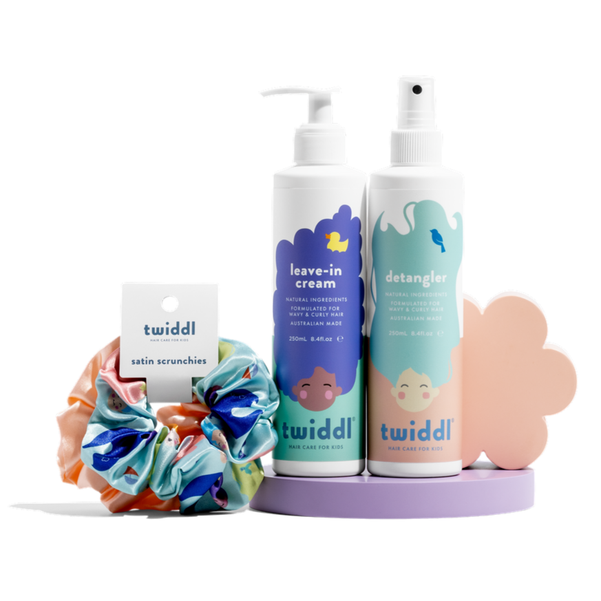 Twiddl Curl & Hydrate, Moisturise & Care Bundle for Kids